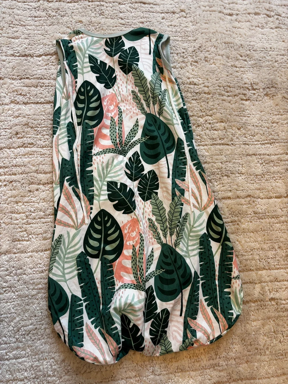 Bstoppt Nursery Swaddling Blanket Leaf Print 3-6 Months